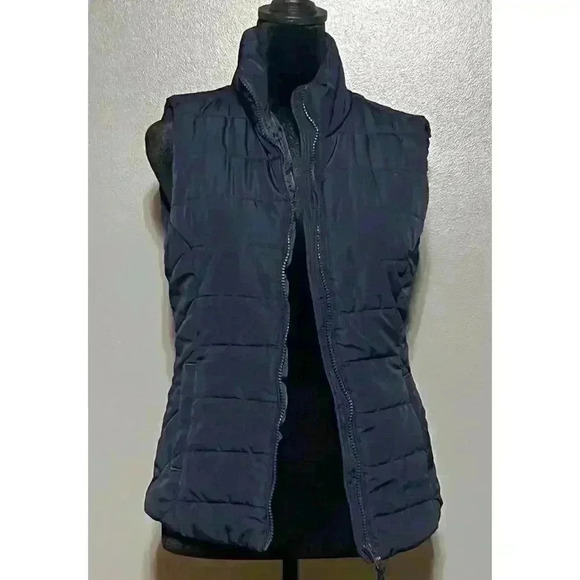 Aeropostale Blue‎ Quilted Puffer Vest. Size XS - Picture 1 of 5